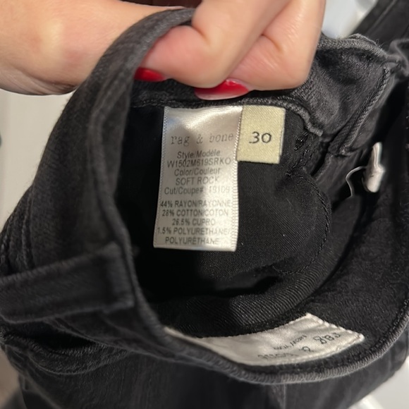 Rag & Bone | Mid Rise Skinny Jeans - Picture 4 of 5